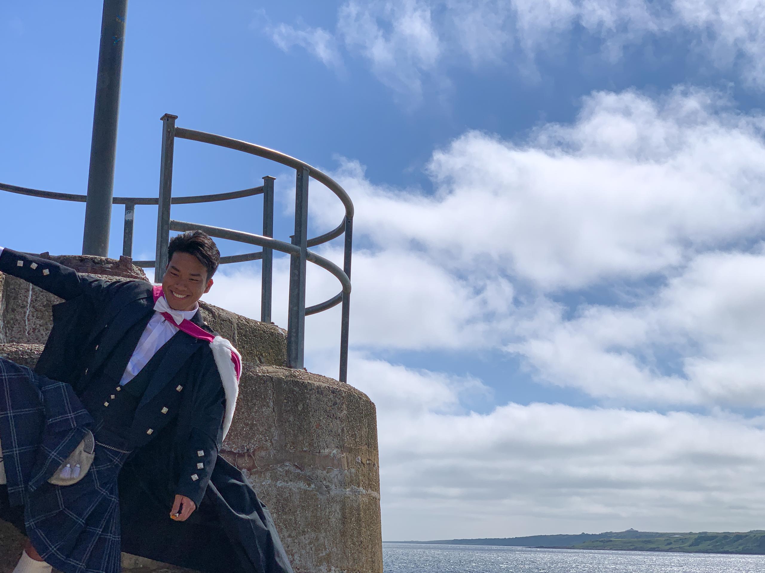 Ken, Icarus personal training coach, graduation photo